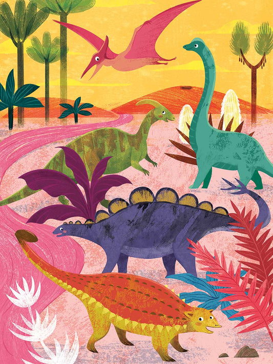 Colorful Dinosaurs 1