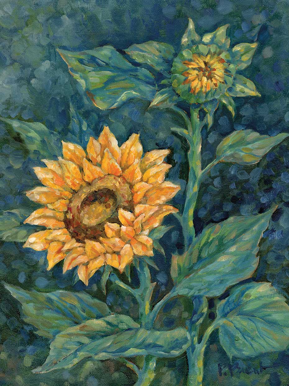 Impressions of Sunflowers II – Vivid