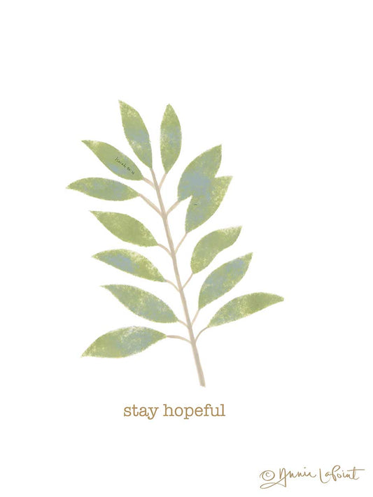 Stay Hopeful Canvas Print