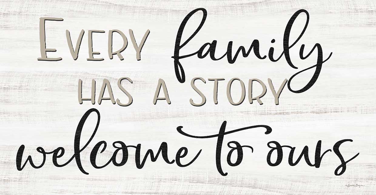 Every Family Has a Story Green