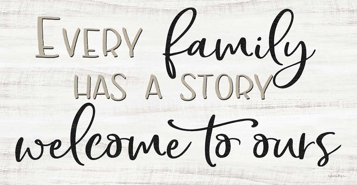 Every Family Has a Story Green