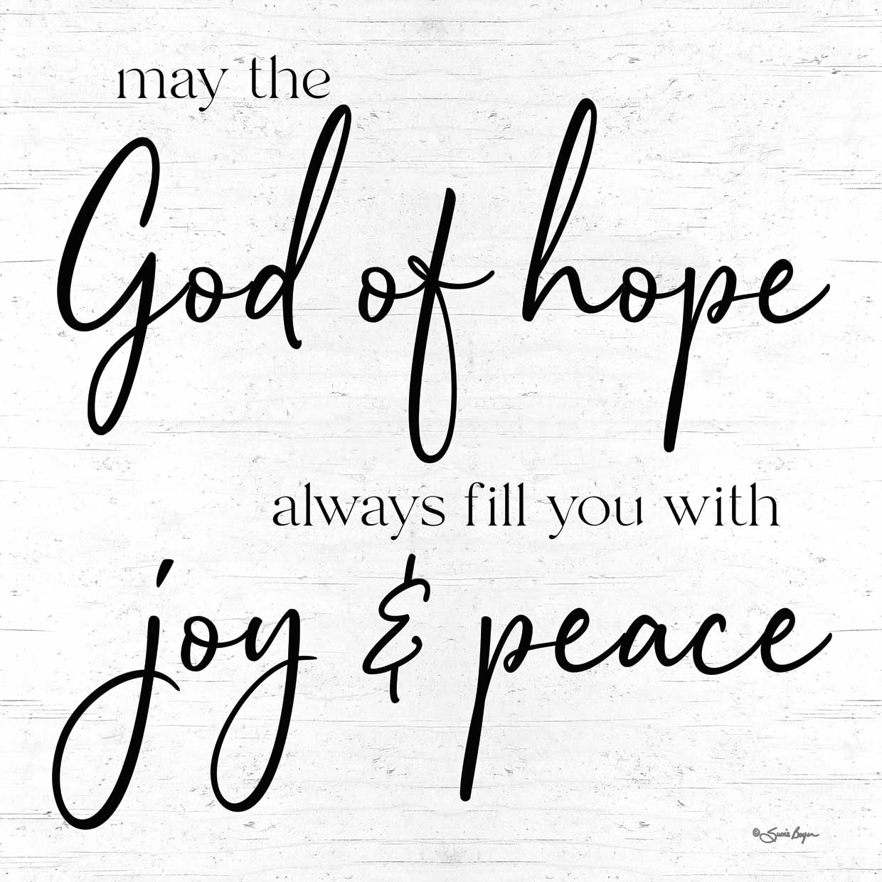 God of Hope