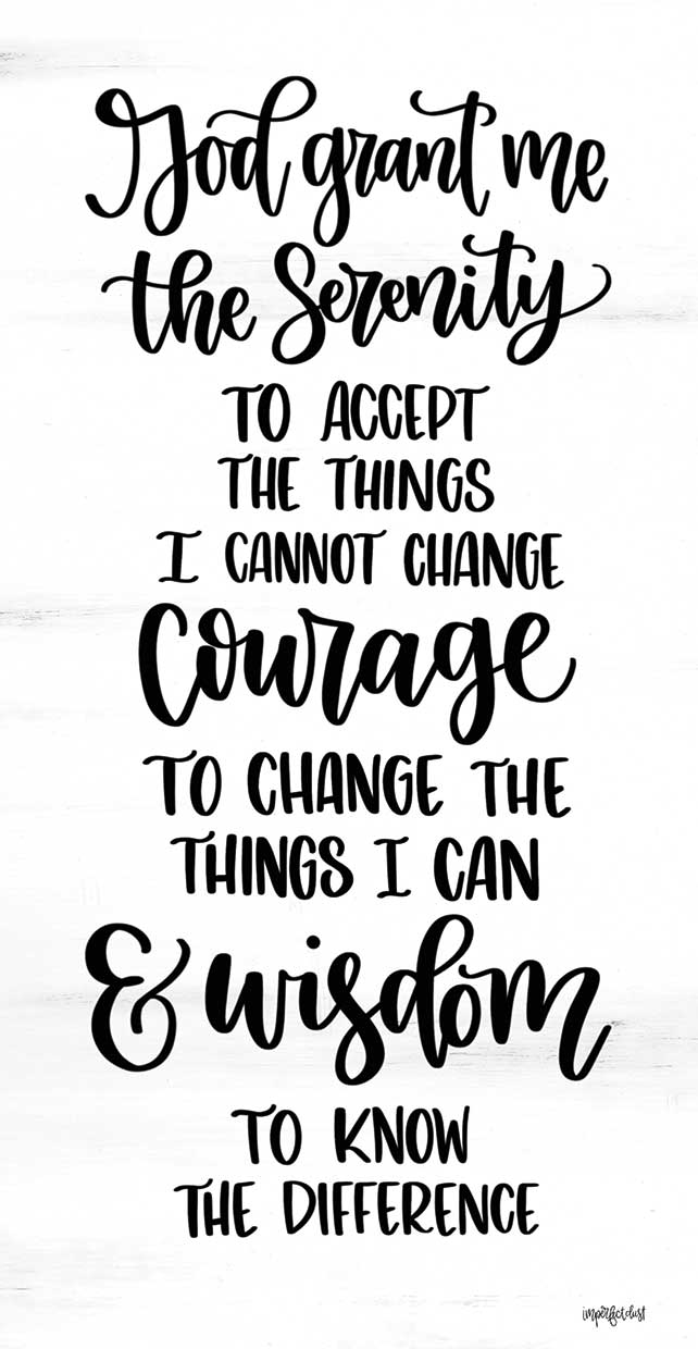 Serenity Prayer