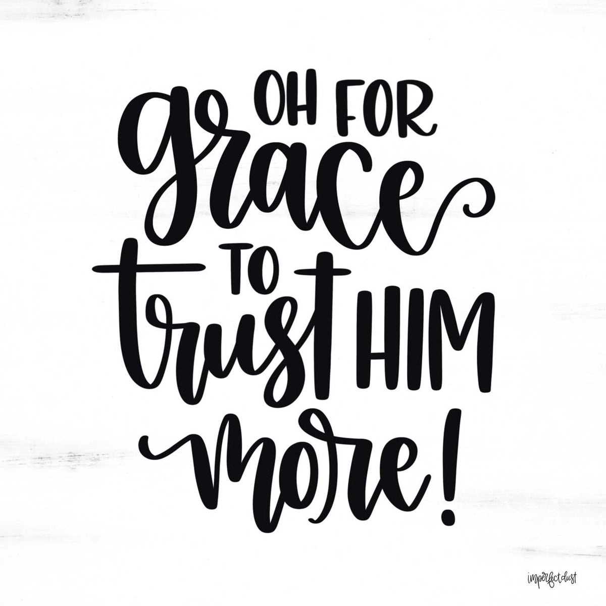 Oh For Grace