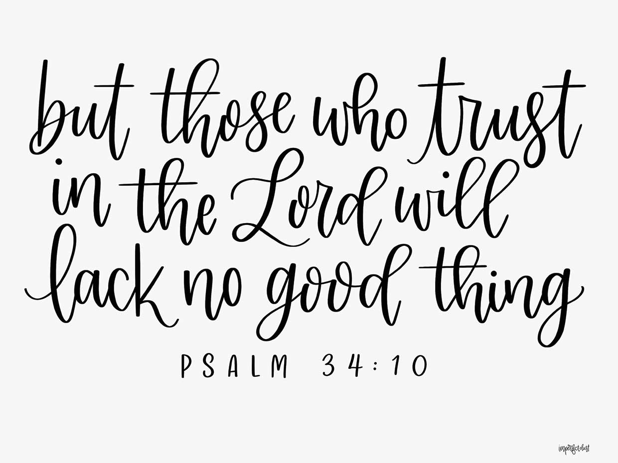 Trust in the Lord