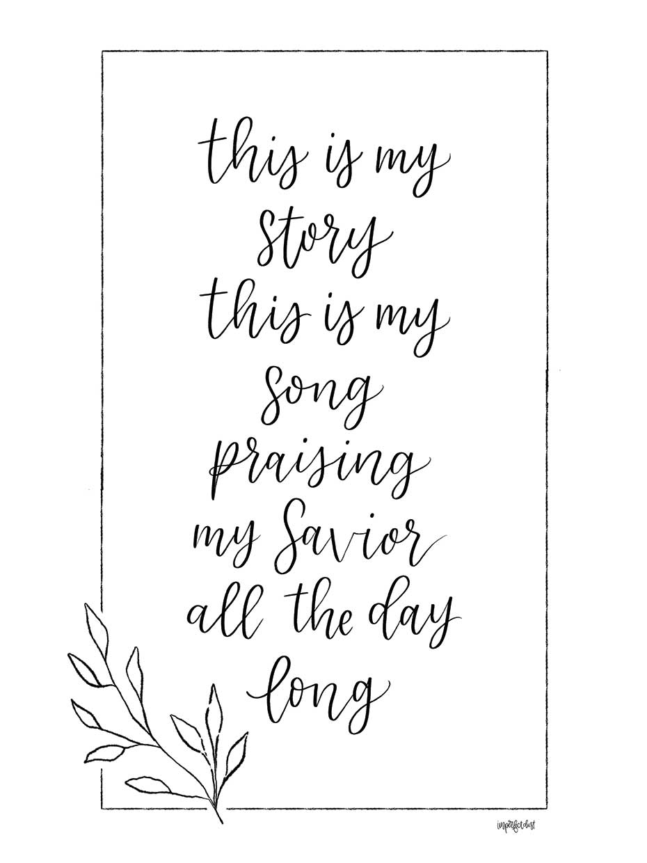 Praising My Savior