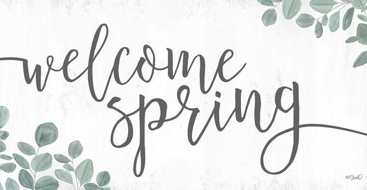 Welcome Spring Canvas Print