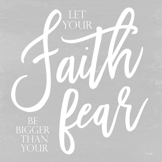 Let Your Faith Canvas Print