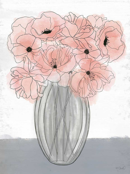 Poppies in Vase