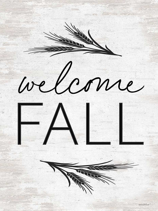 Welcome Fall Canvas Print