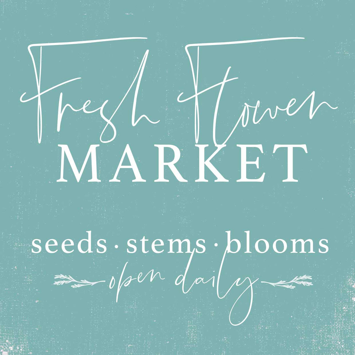 Fresh Flower Market