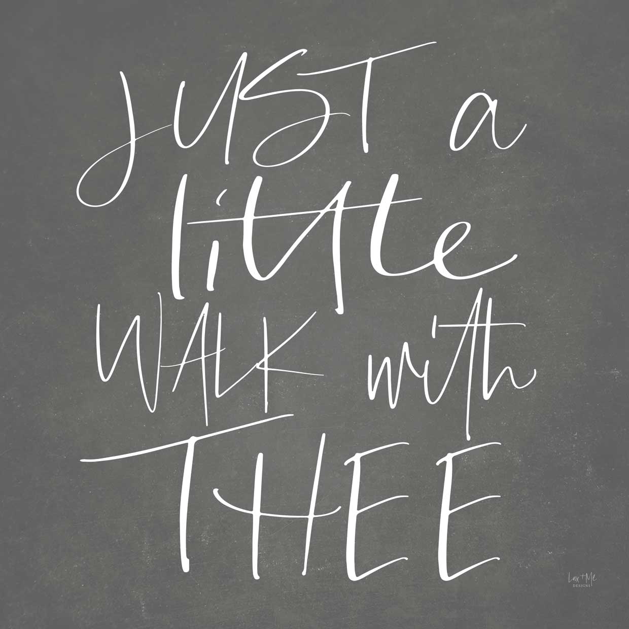 Little Walk with Thee