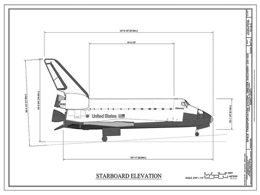 Discovery Starboard Elevation