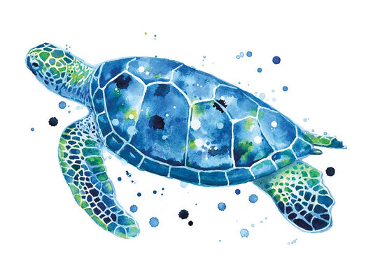 Sargasso Blue Sea Turtle