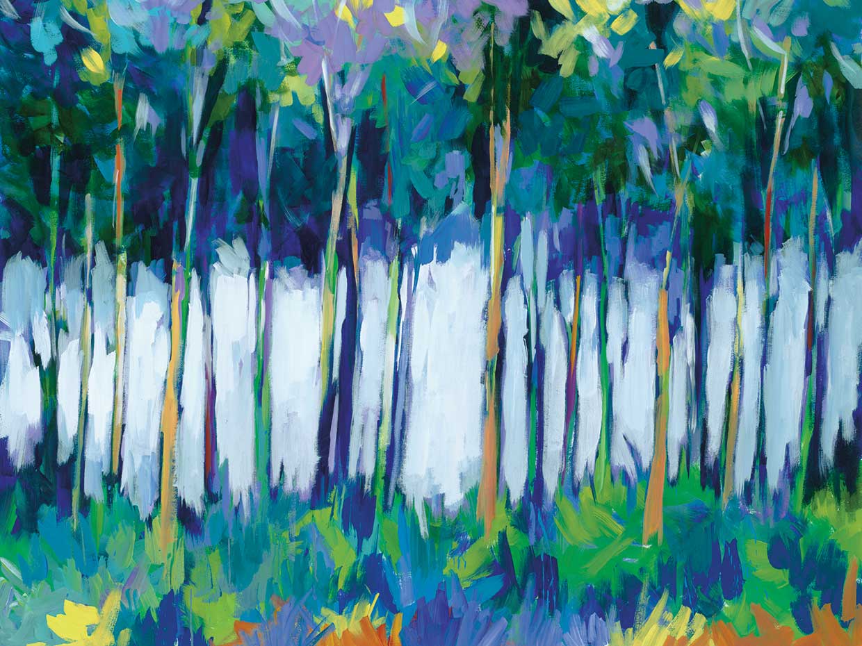 LIGHT THROUGH THE TREES