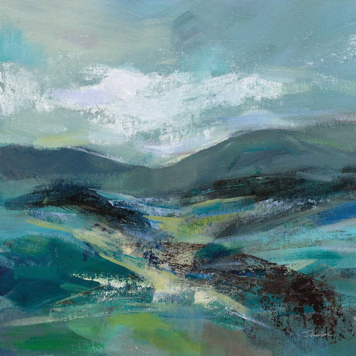 Turquoise Slopes I