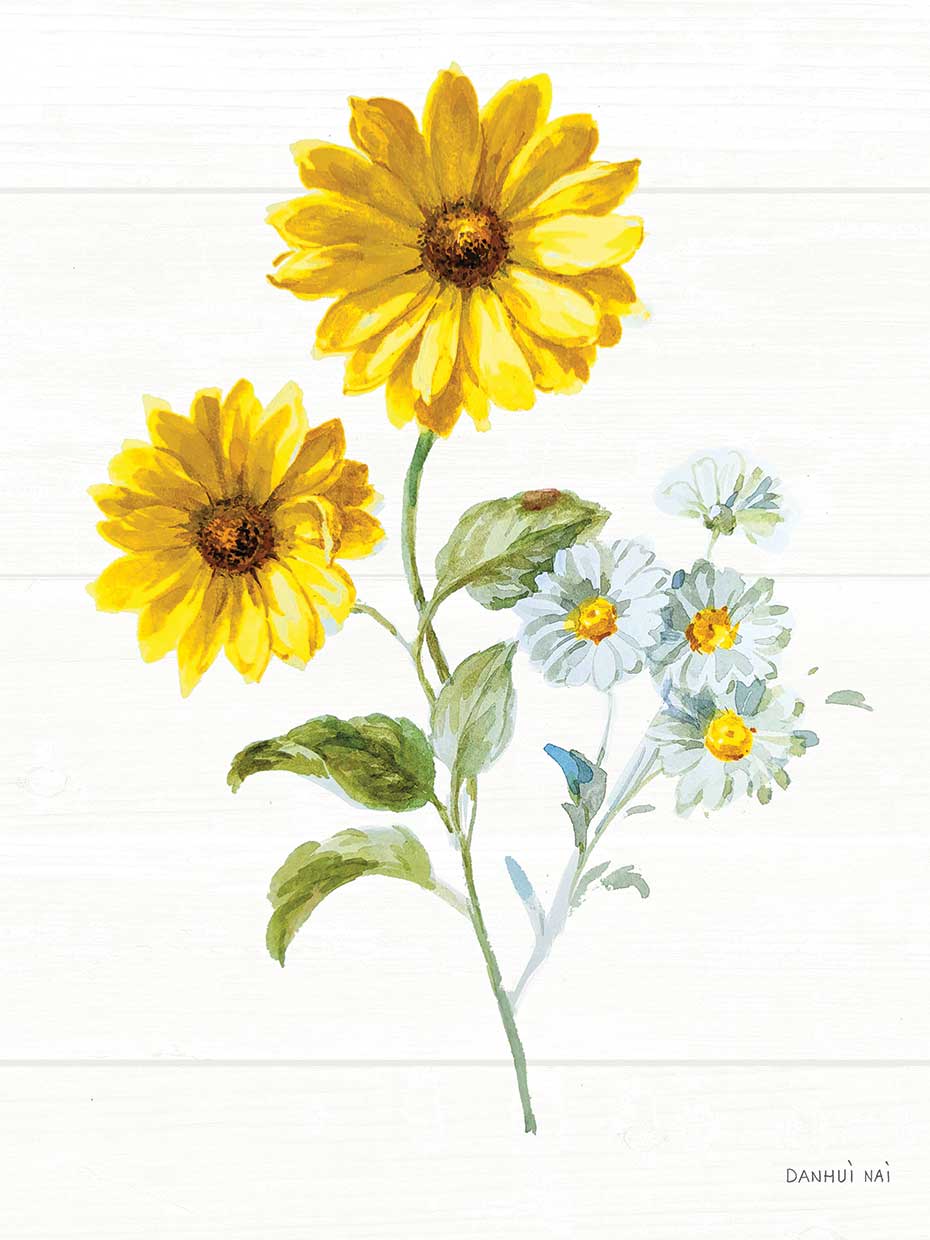 Bees and Blooms Flowers IV