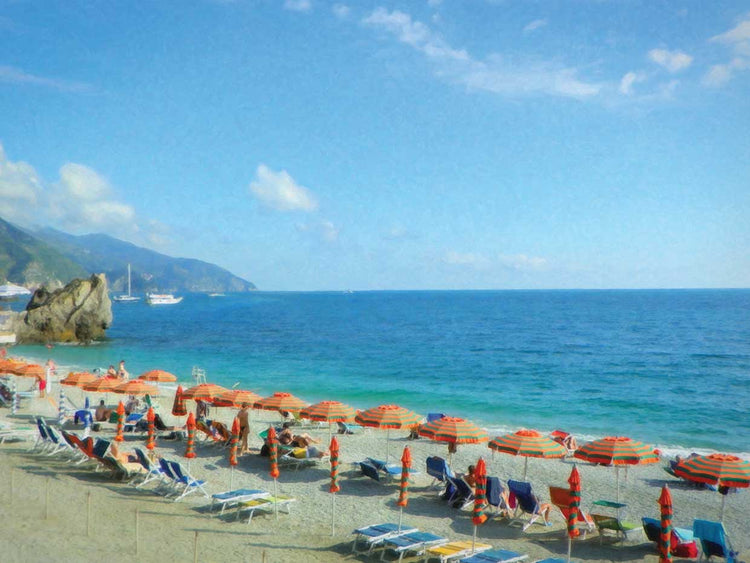 Italian Riviera Watercolor