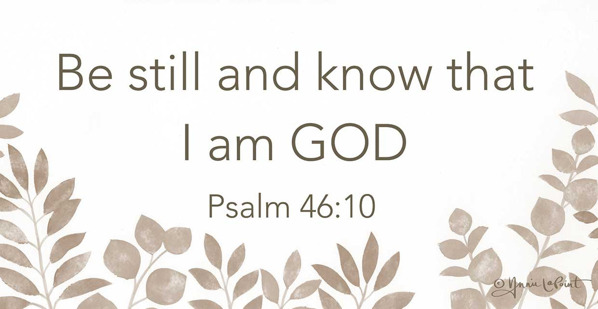 Be Still