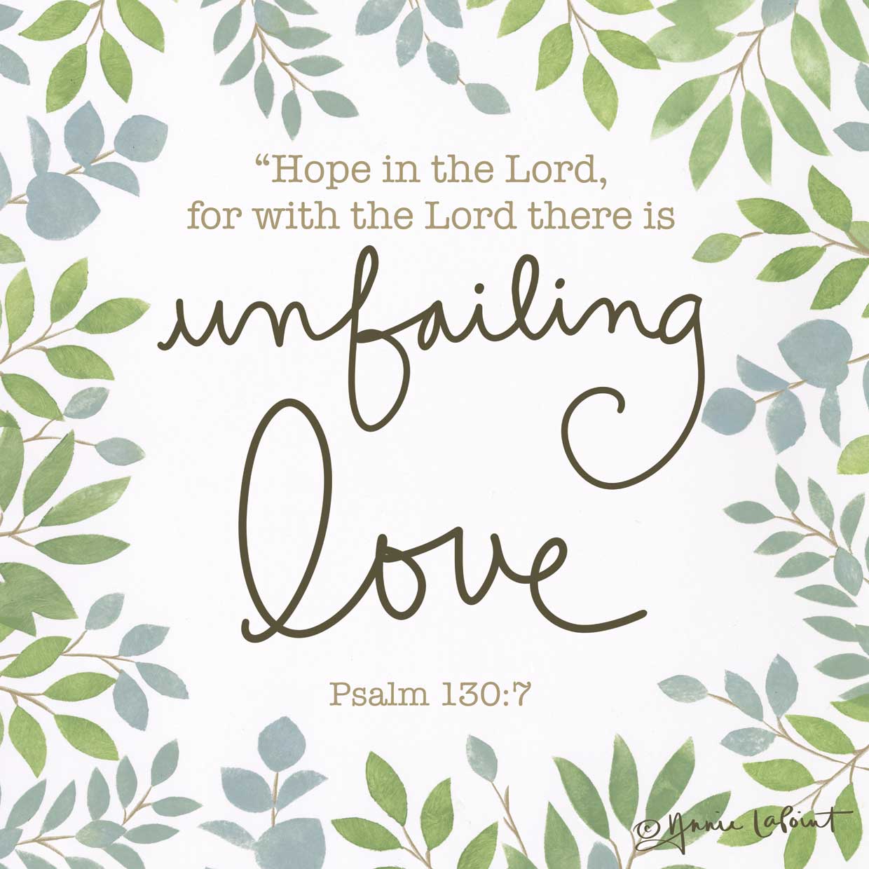 Unfailing Love Square