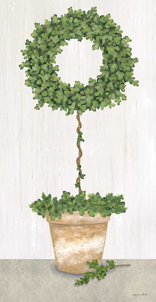 Boxwood Wreath Topiary