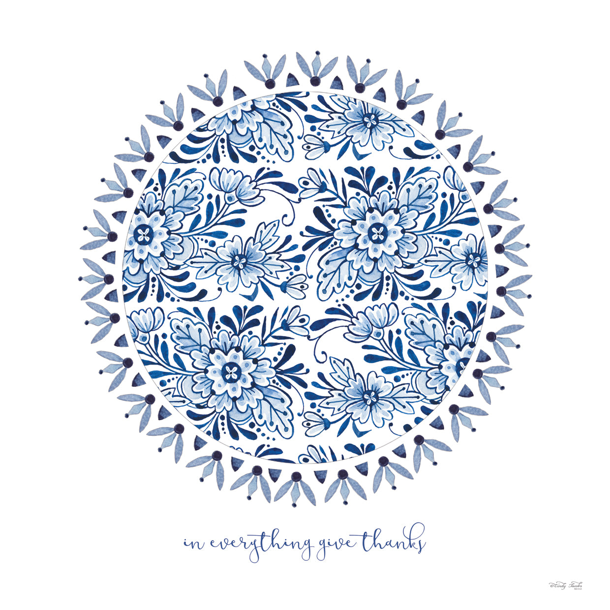 Chinoiserie Give Thanks