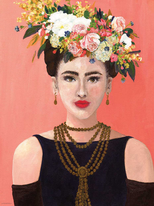Audrey Kahlo Canvas Print