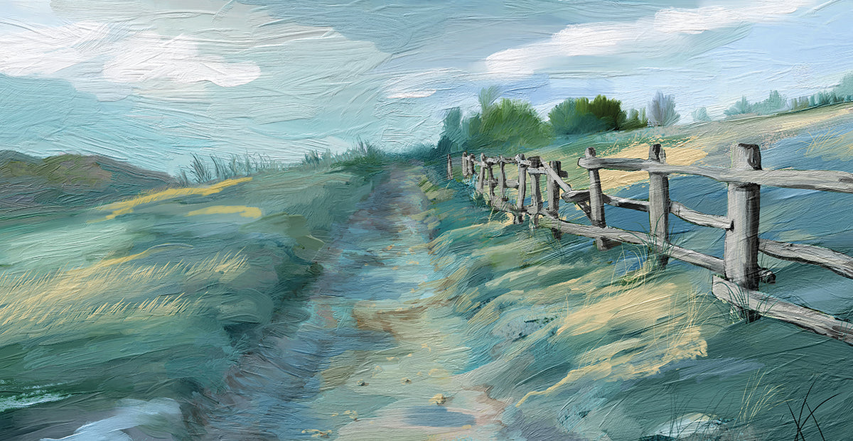 Fields of Blue