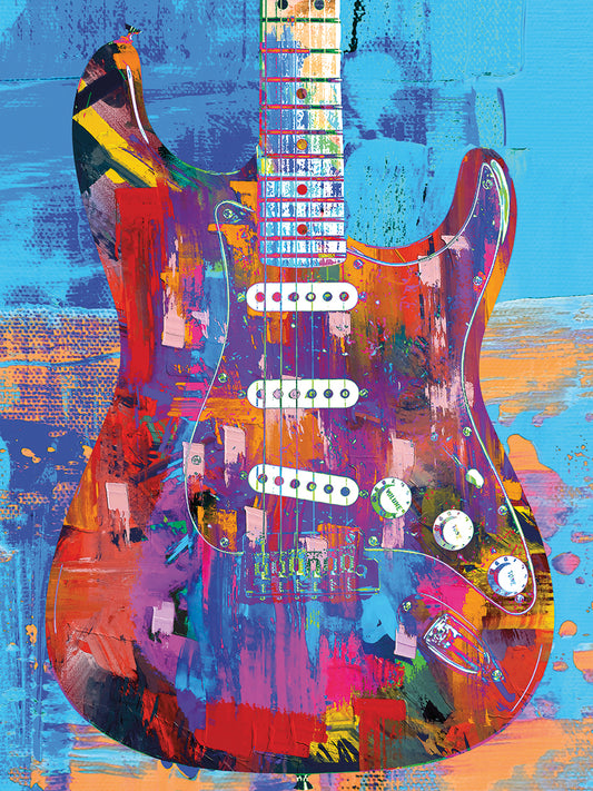 Guitar III Canvas Print