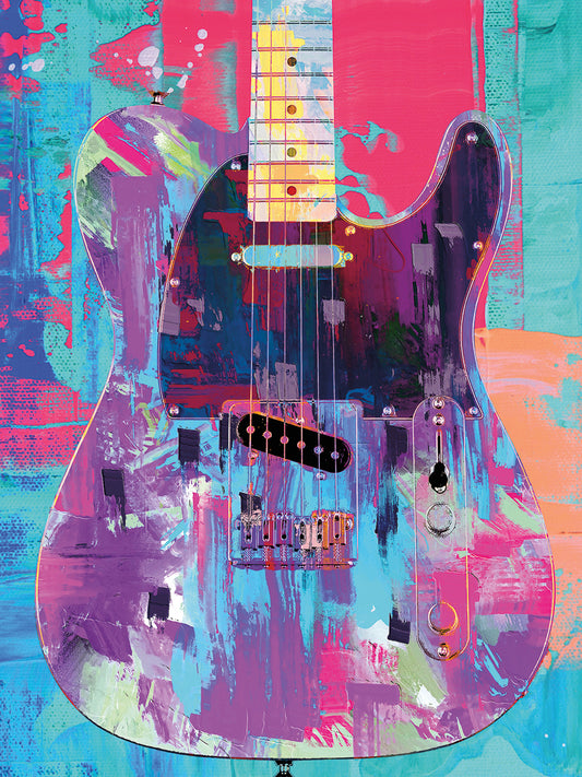 Guitar IV Canvas Print