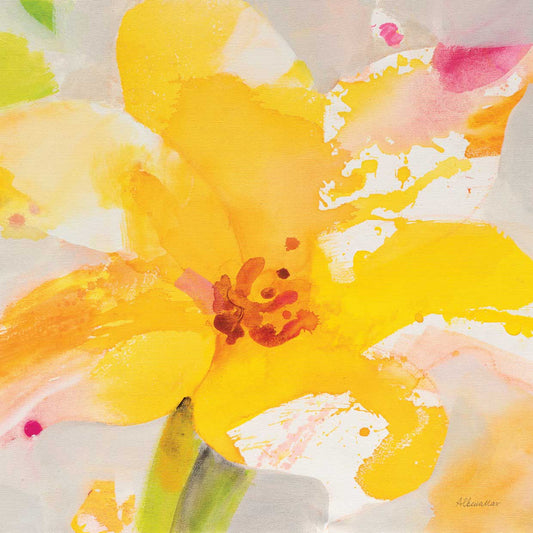 Bright Tulips III Canvas Print