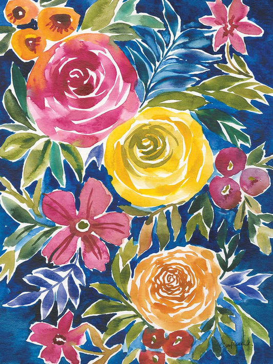 Flower Patch I Canvas Print
