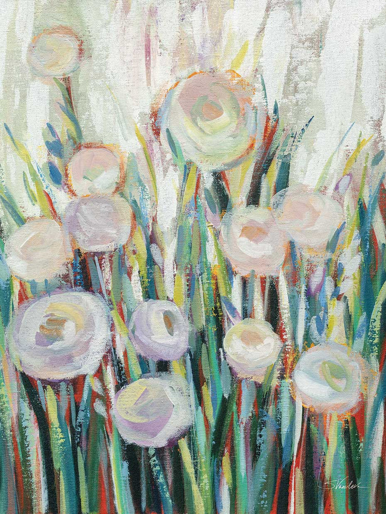 Sprinkled White Flowers II