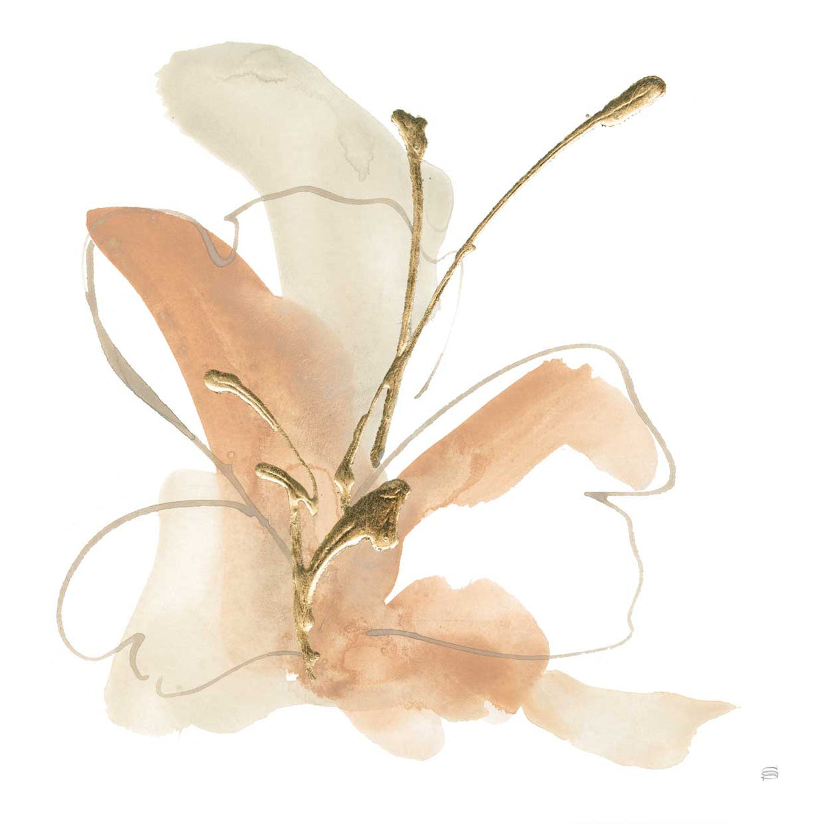 Butterfly Flower I