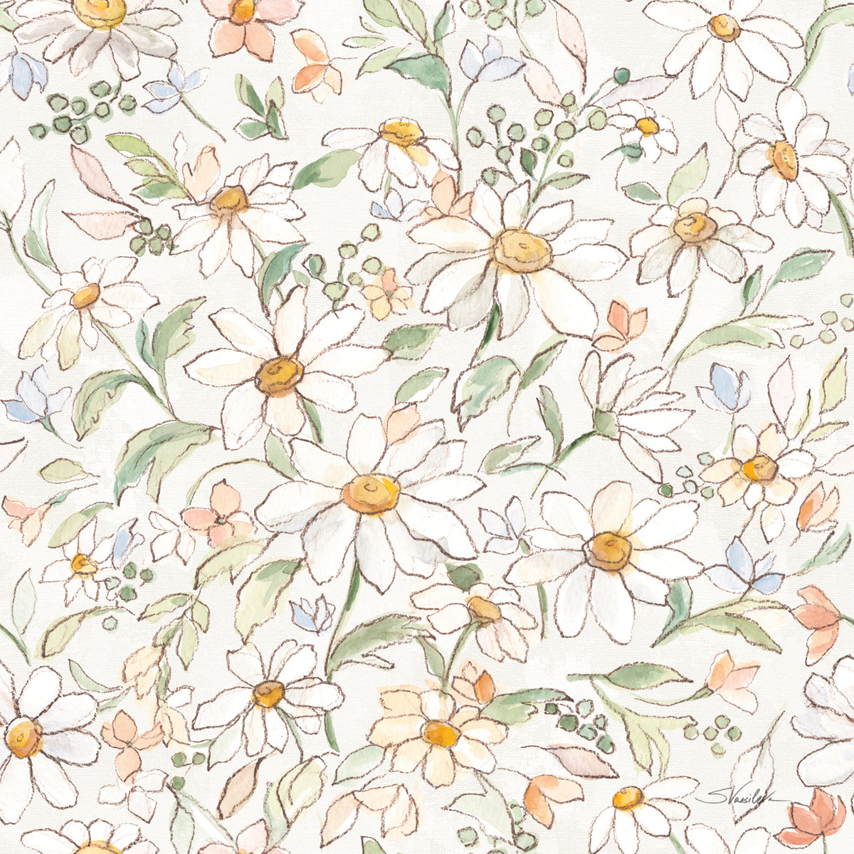 Daisy Field Pattern VIA