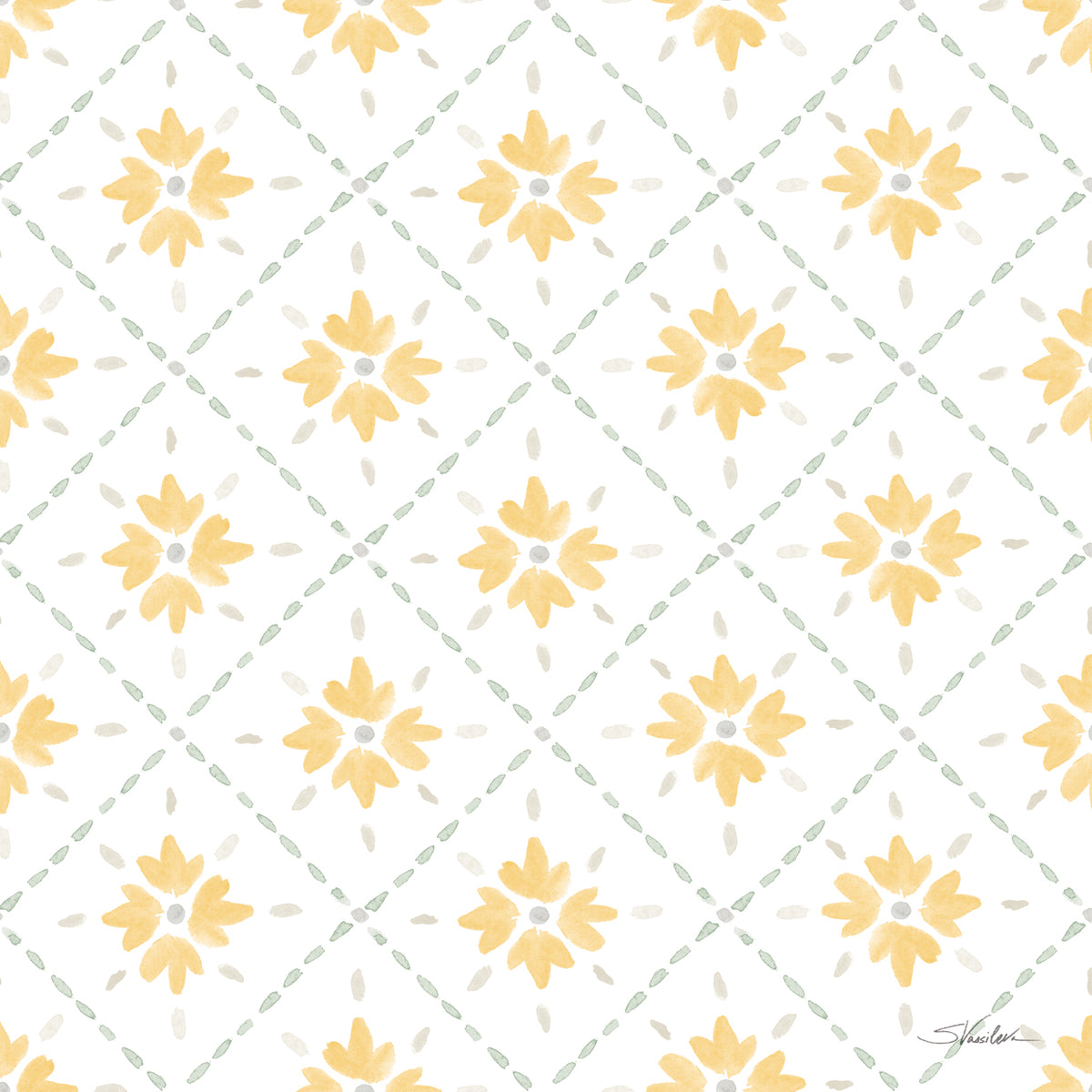 Daisy Field Pattern IVA