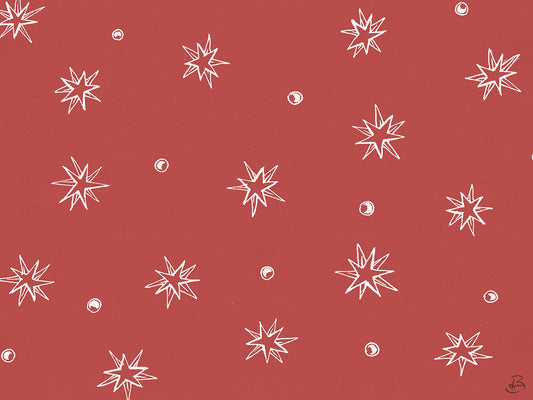 Christmas Season Pattern VIIA Canvas Print