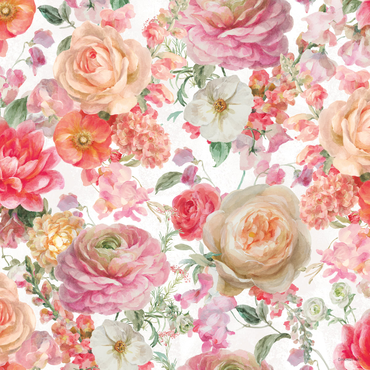 Sorbet Floret Pattern II