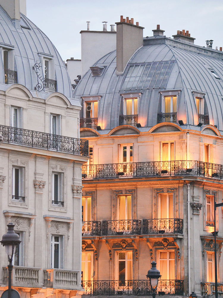 Golden Glow in The City of Light