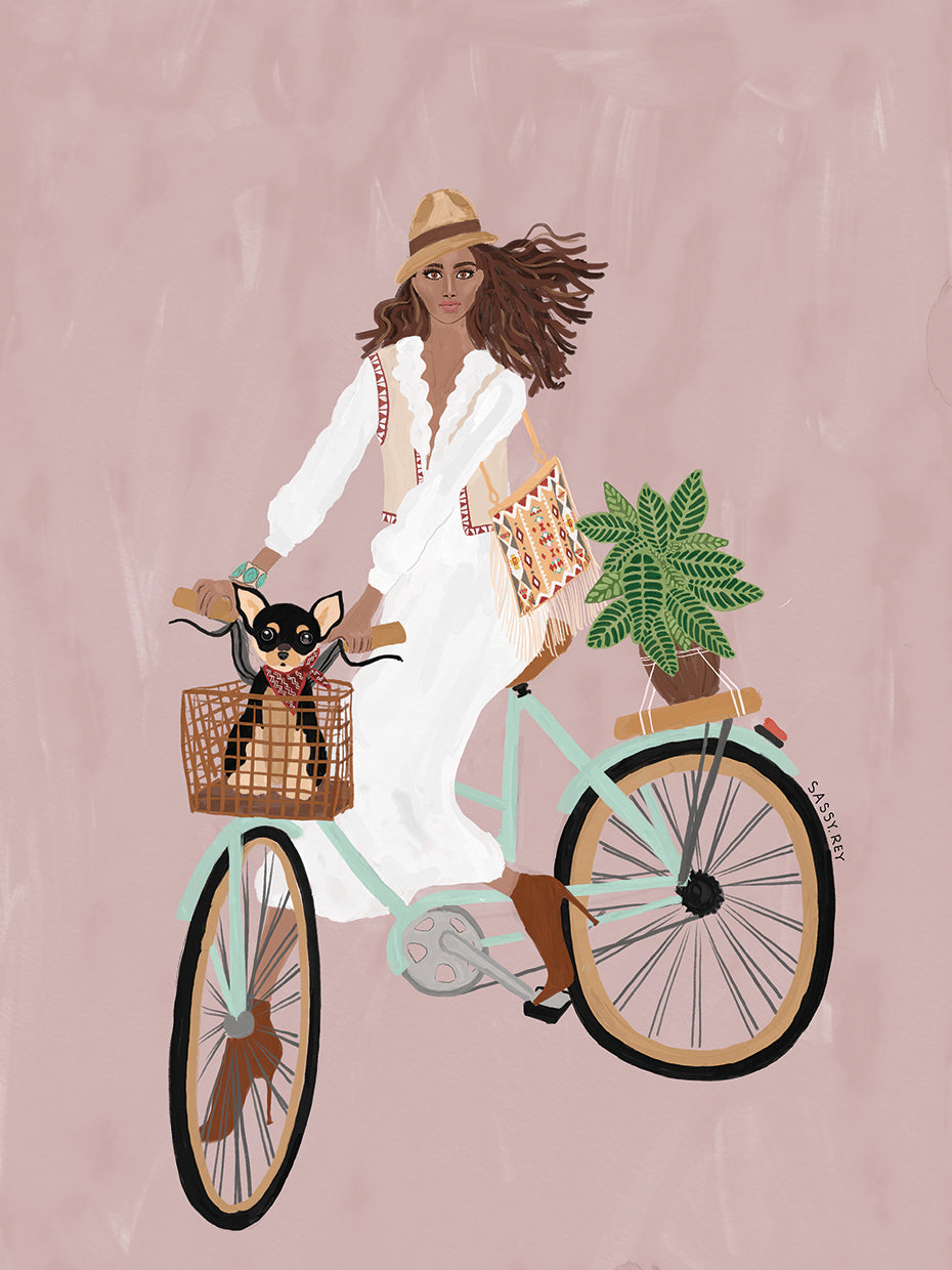 Boho bicycle