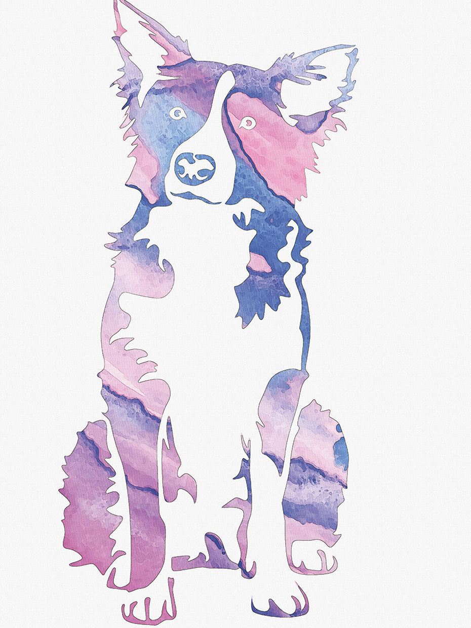 Dog purple