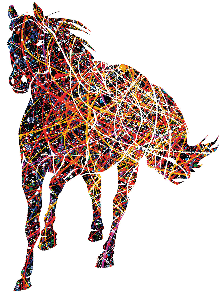 Horse running