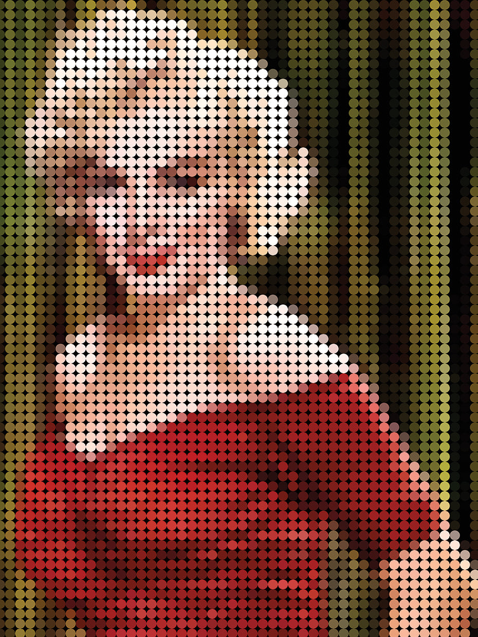 Marilyn Monroe in Style Dots