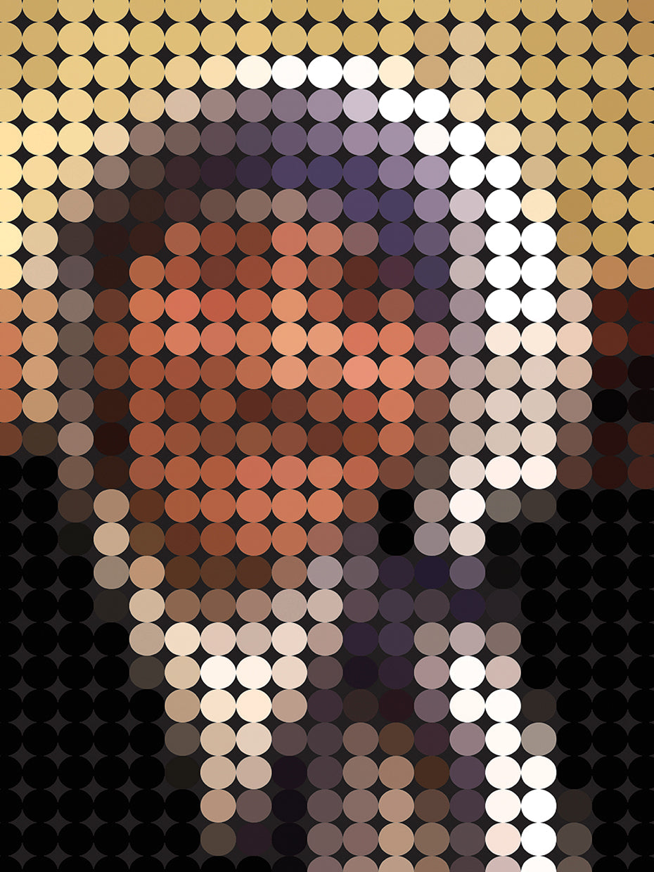 St Teresa of Calcutta in Style Dots