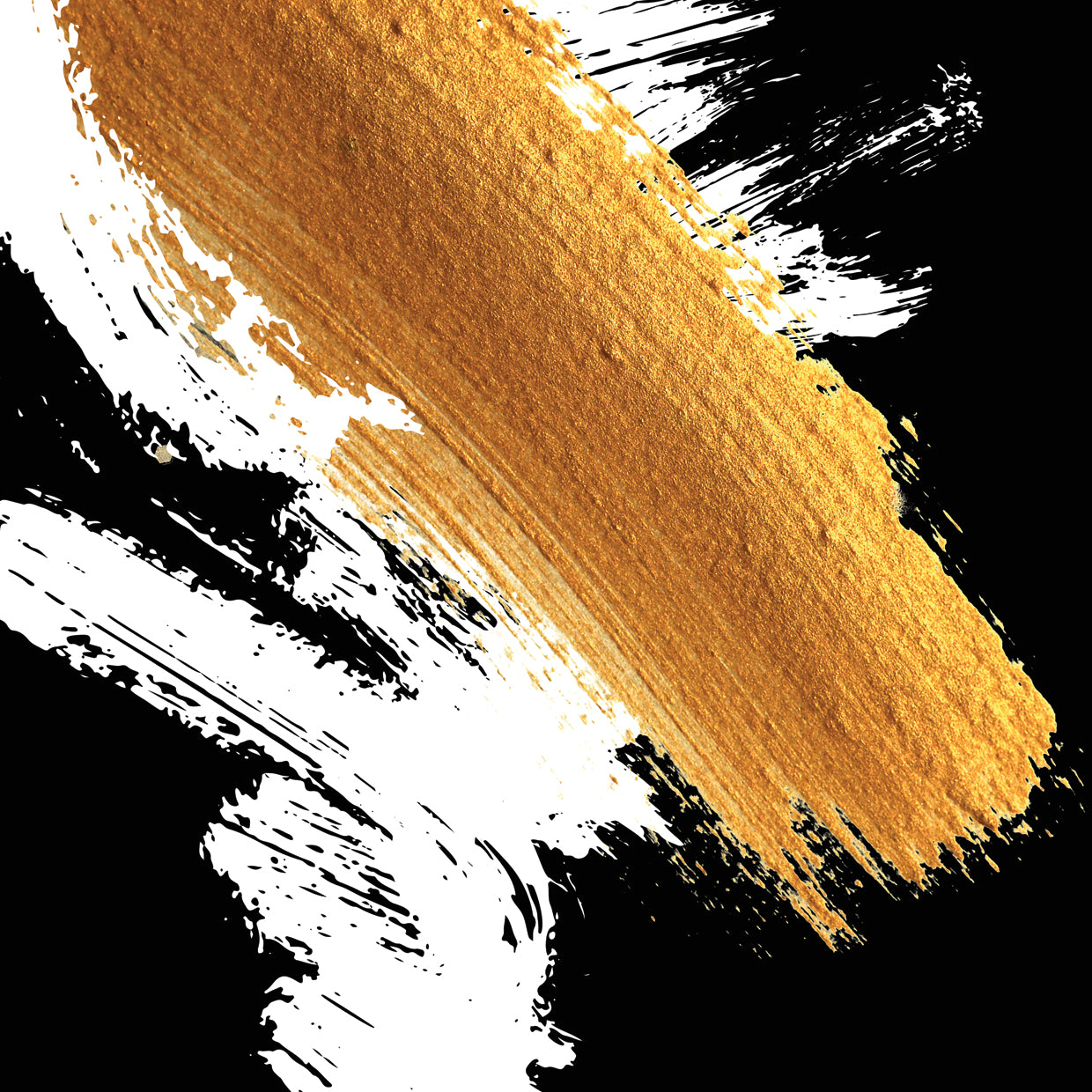 Golden Abstract 10