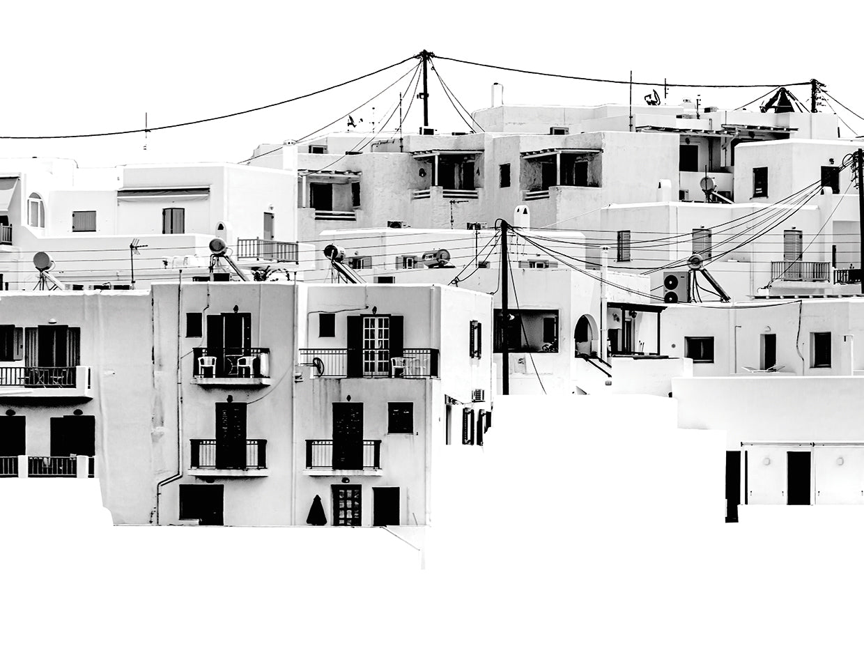 Greece Black and White 9