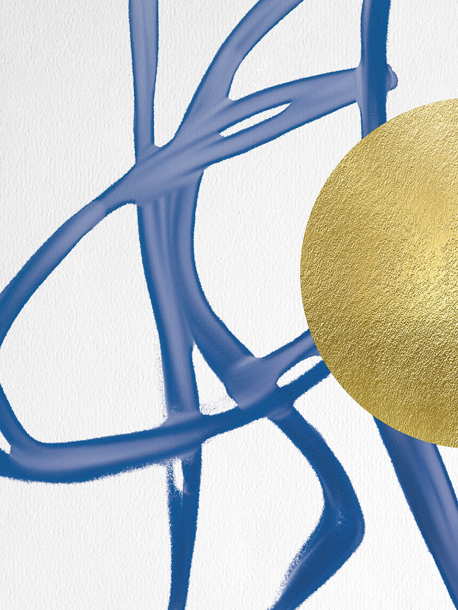 Blue Gold Moon