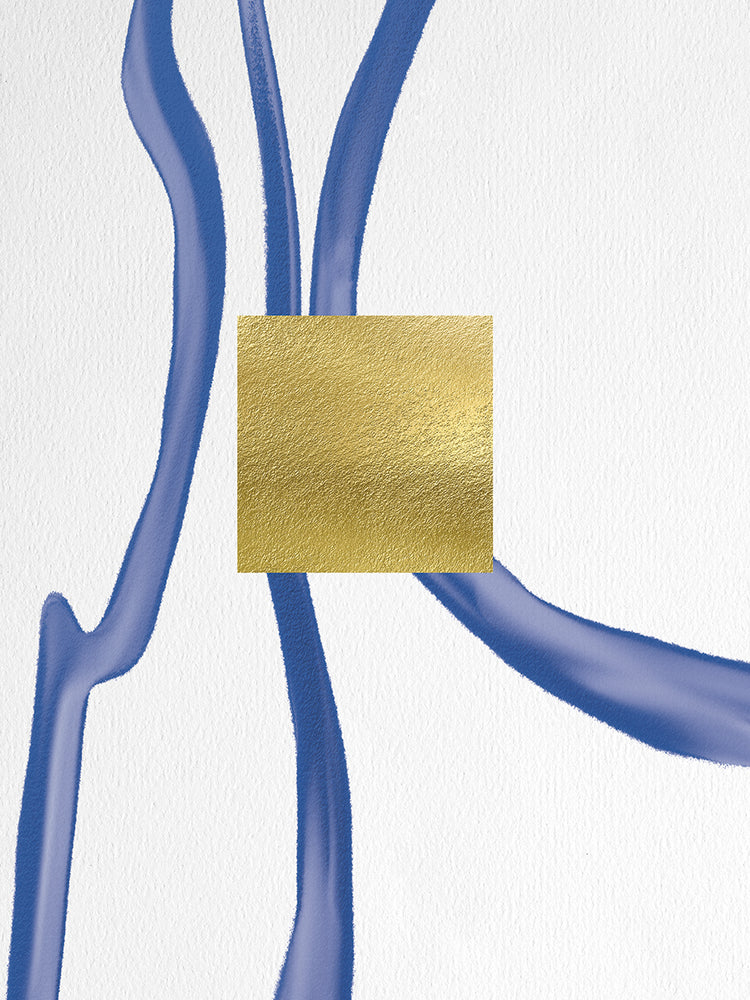 Blue Gold Square