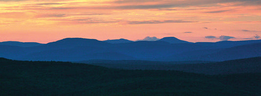 Catskill Mountain Sunset 1 Canvas Print