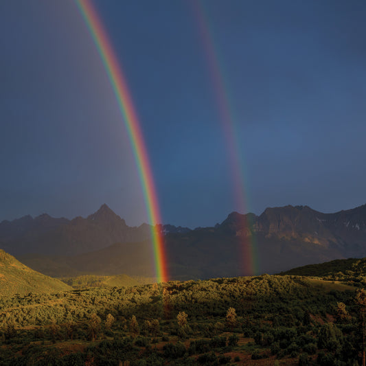 Double Rainbow Over Mount Sneffels 1